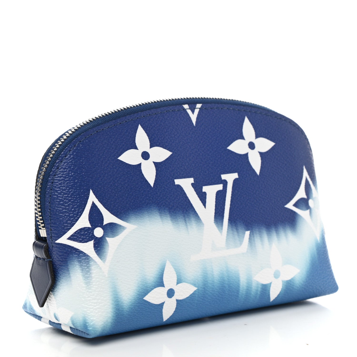 Louis Vuitton Monogram Giant Escale Cosmetic Pouch Blue 3 of 7