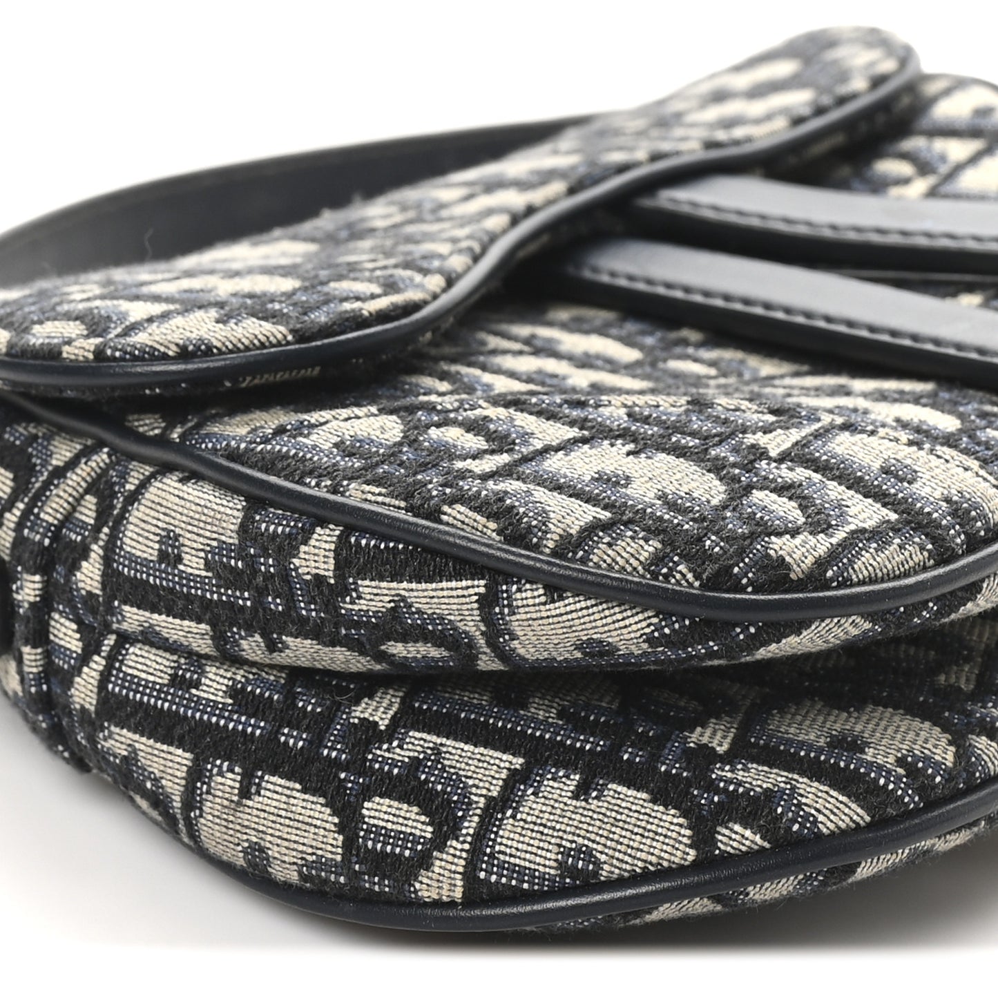 Oblique Mini Saddle Bag Blue