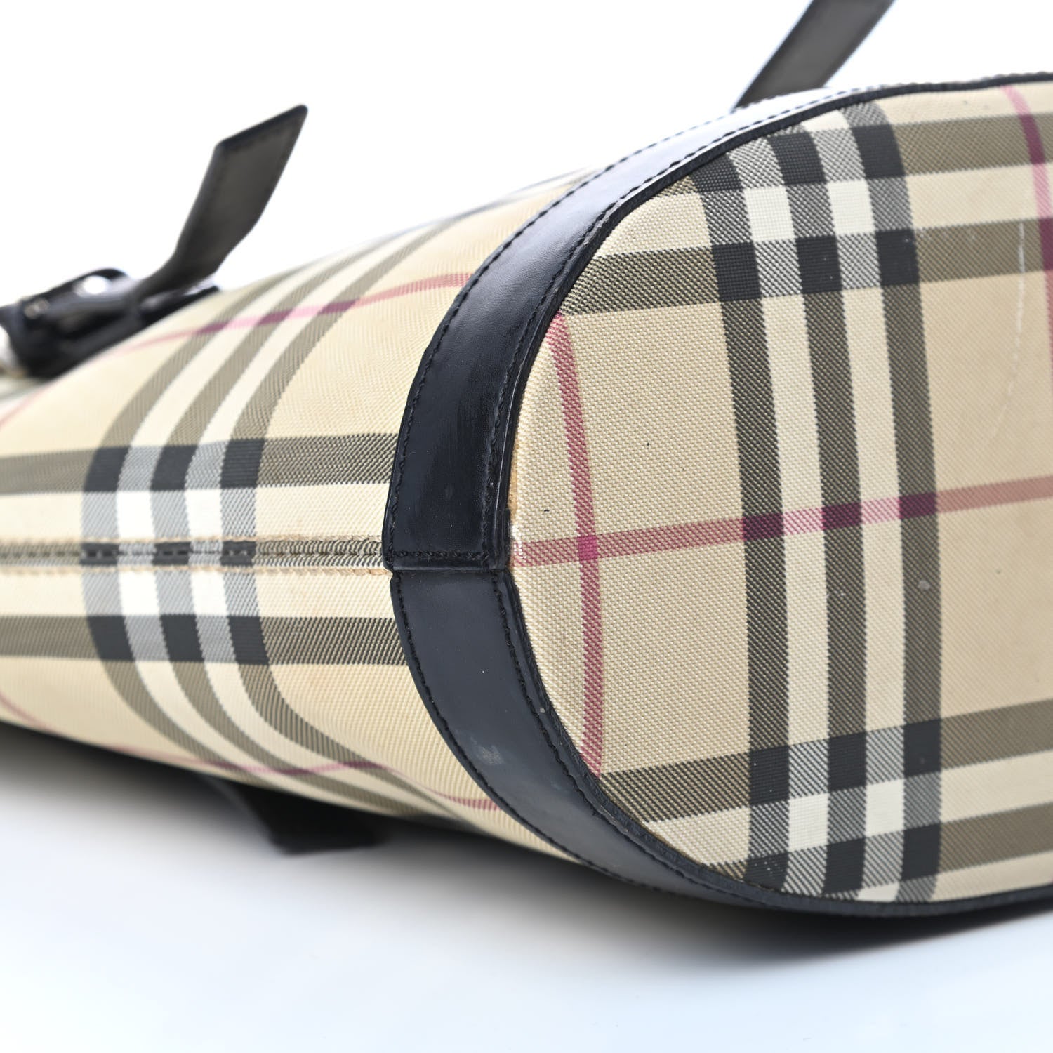Burberry House Check Bucket Bag Black 9 of 18