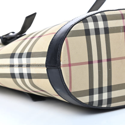 Burberry House Check Bucket Bag Black 9 of 18