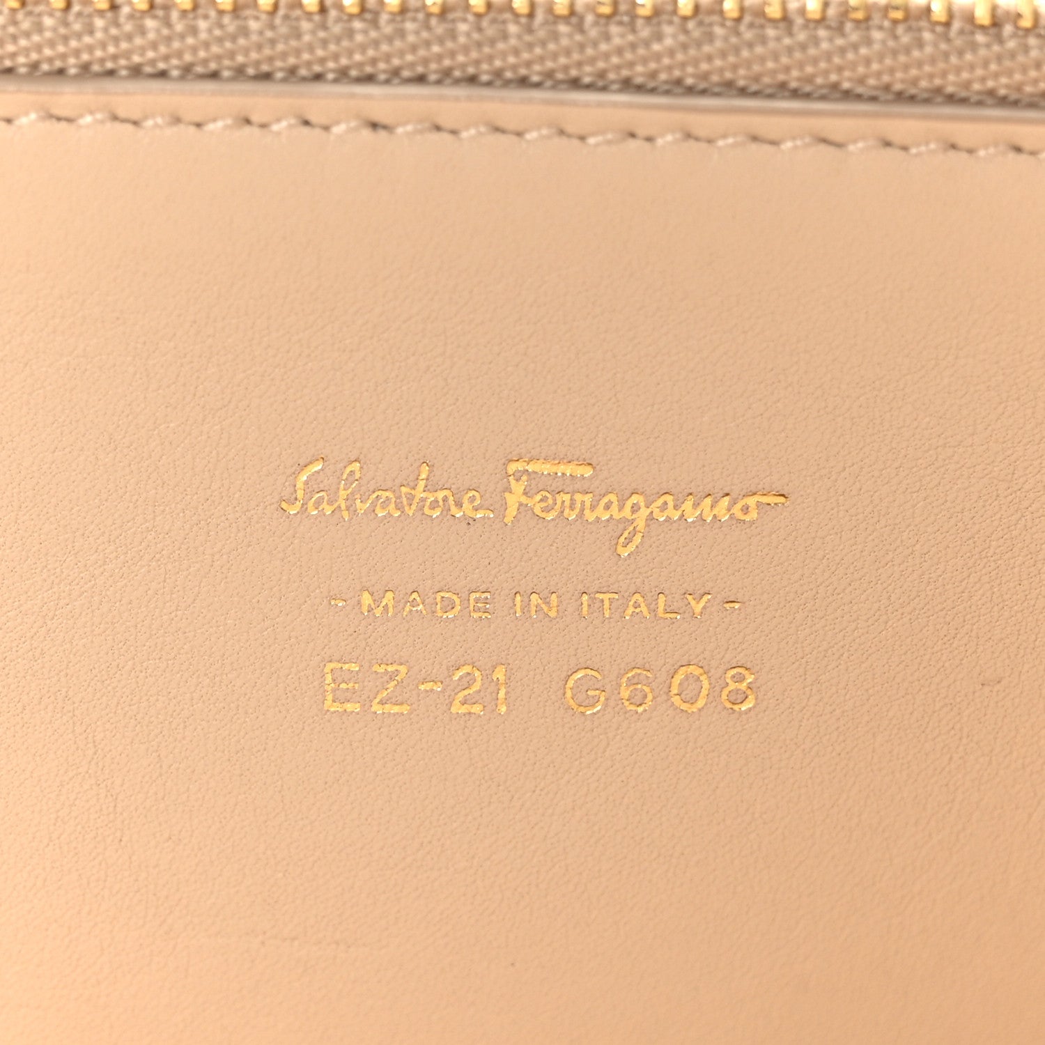 Salvatore Ferragamo Calfskin Suede Studded Aileen Shoulder Bag Beige 6 of 8