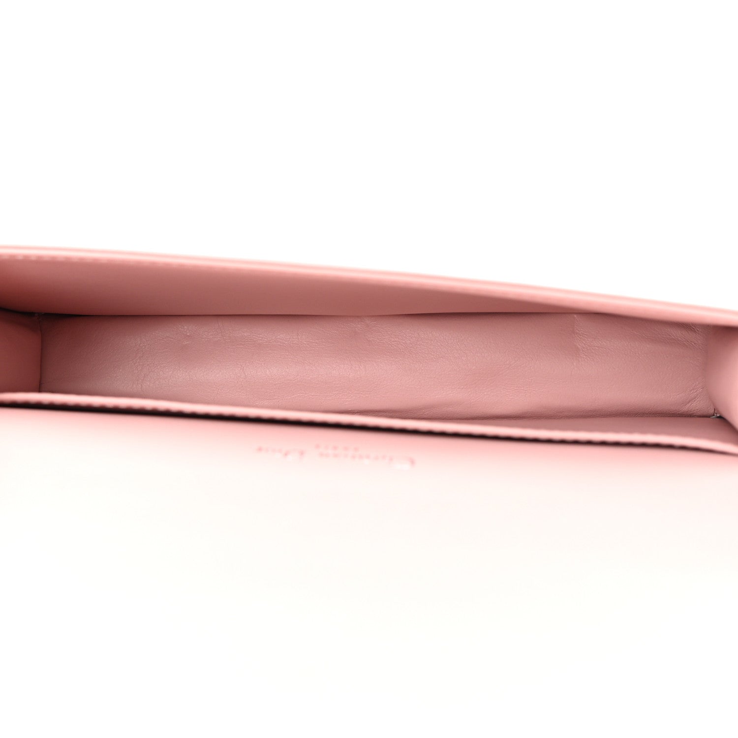 Christian Dior Patent Cannage Lady Dior Convertible Clutch Light Pink 7 of 13