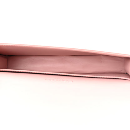 Christian Dior Patent Cannage Lady Dior Convertible Clutch Light Pink 7 of 13