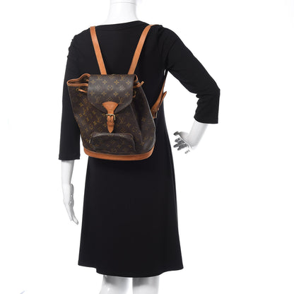 Louis Vuitton Monogram Montsouris MM Backpack 2 of 16