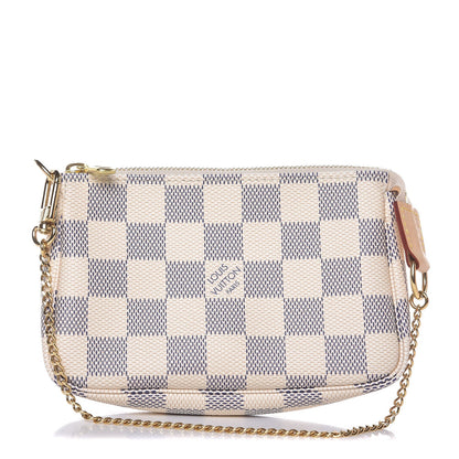 Louis Vuitton Damier Azur Mini Pochette Accessories 1 of 8