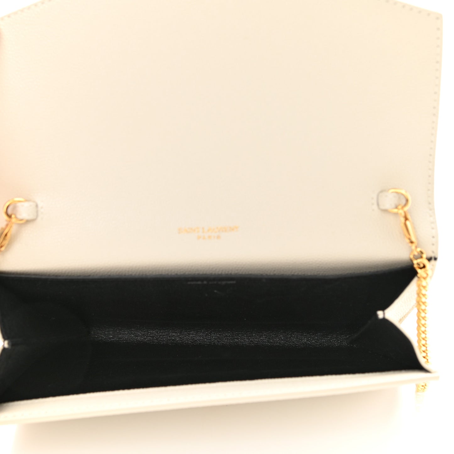 Grain De Poudre Monogram Uptown Chain Wallet Crema Soft