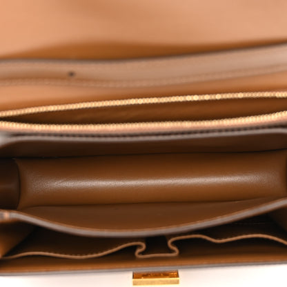 Celine Box Calfskin Medium Classic Box Flap Bag Camel 5 of 16