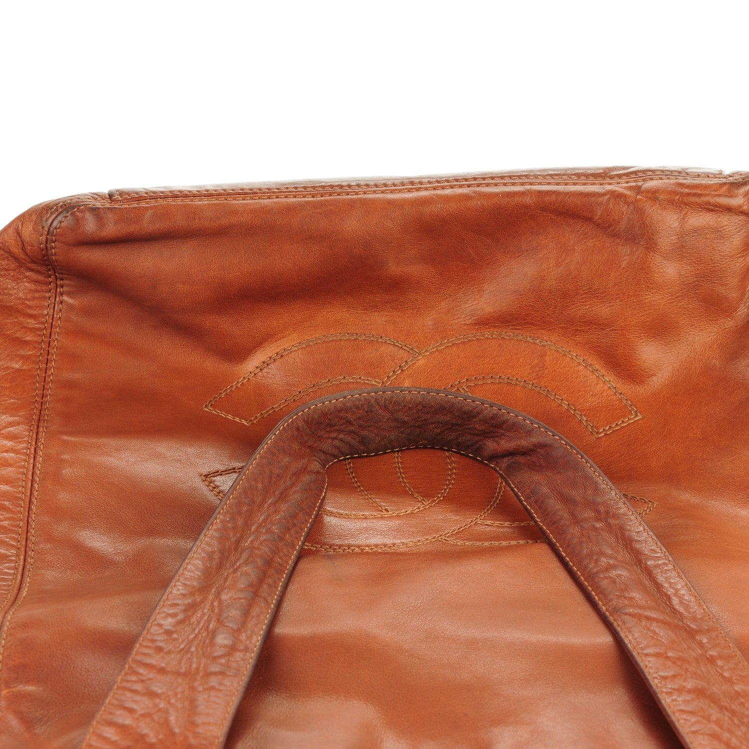 Chanel Lambskin CC Tassel Shoulder Bag Light Brown 16 of 16