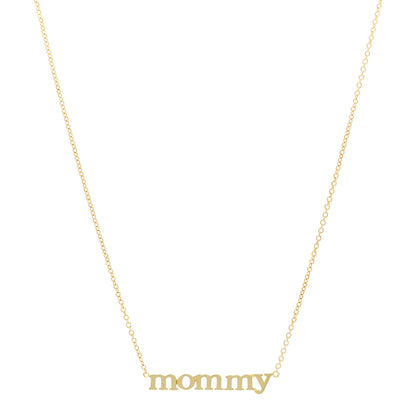 Jennifer Meyer 18K Yellow Gold Mommy Necklace 1 of 4