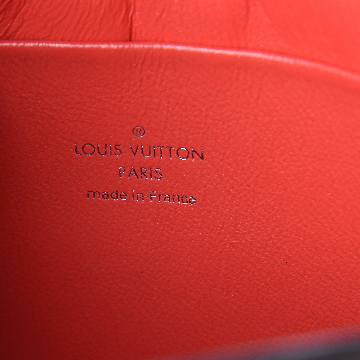 Monogram Tribal Mask Pochette PM Rouge