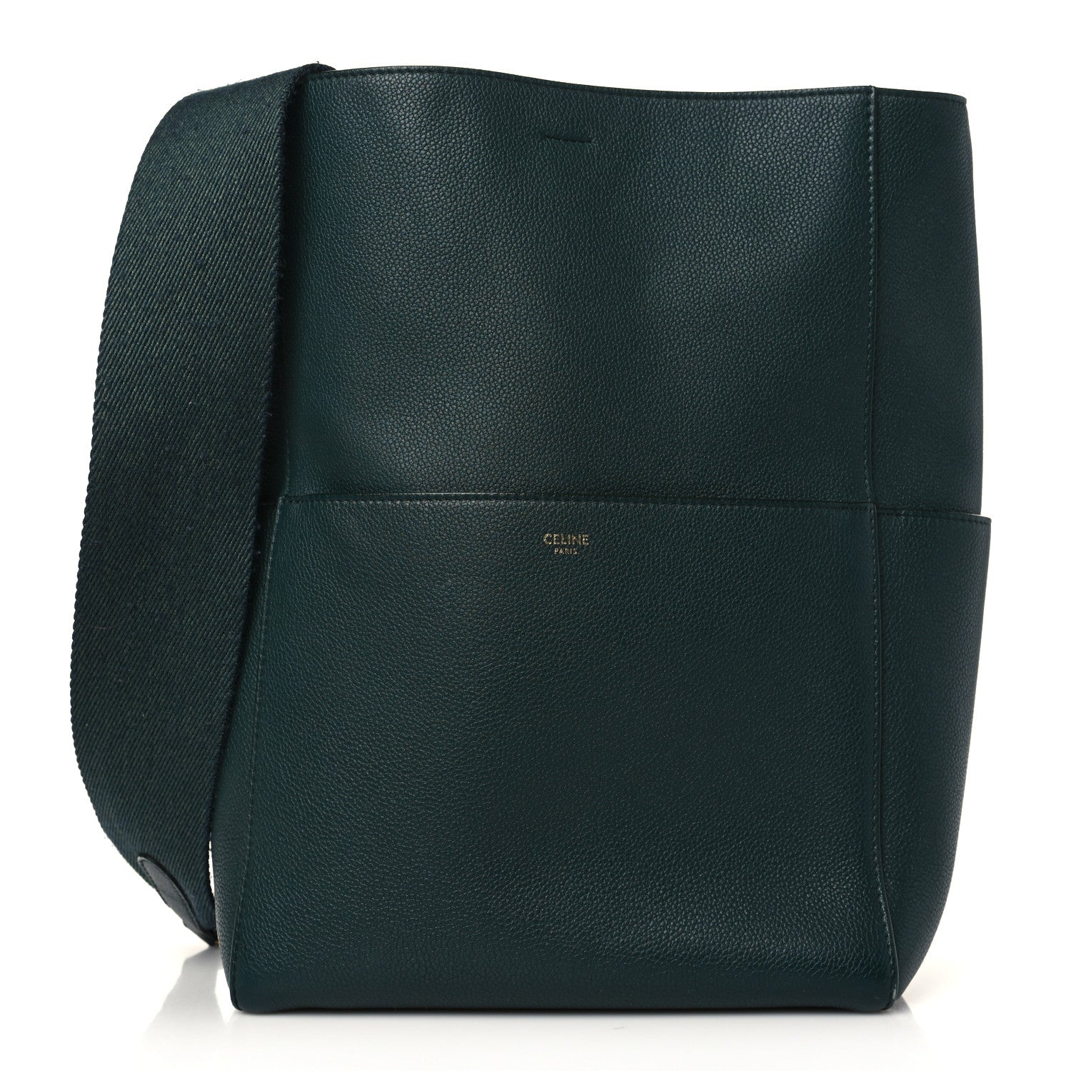Celine Soft Grained Calfskin Sangle Bucket Bag Amazone 1 of 8