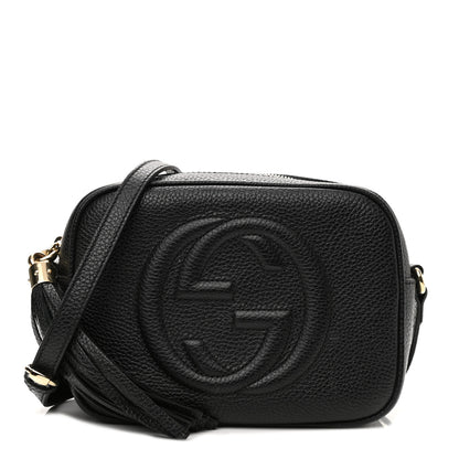 Gucci Pebbled Calfskin Small Soho Disco Bag Black 1 of 13