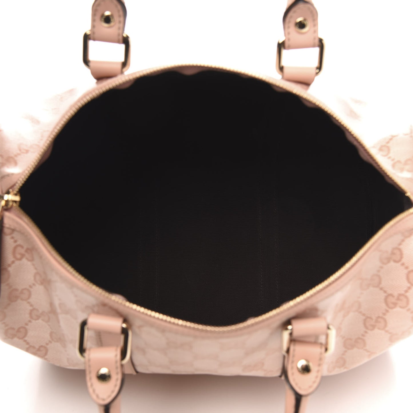 Crystal Monogram Joy Medium Boston Pink