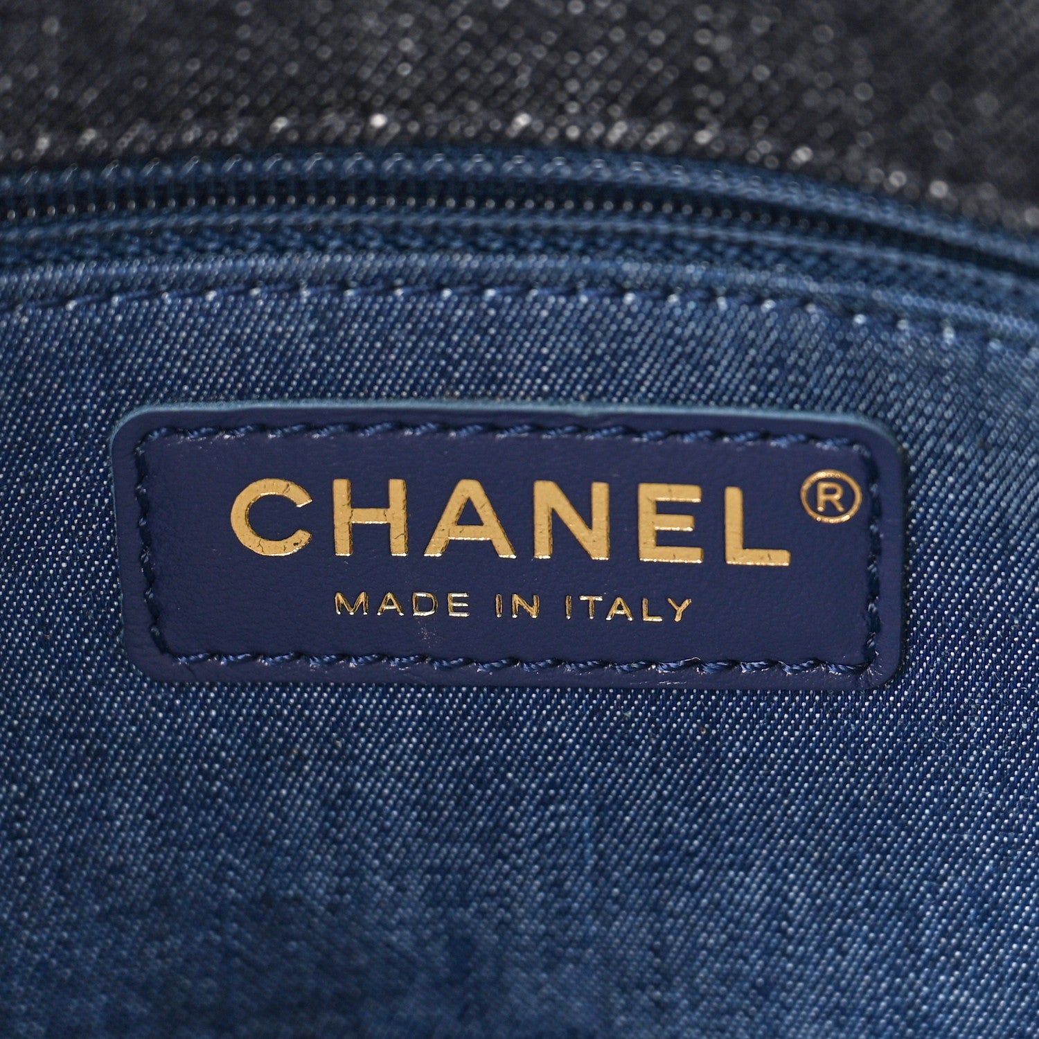 Chanel Denim Quilted Medium Funky Town Flap Black 6 of 9