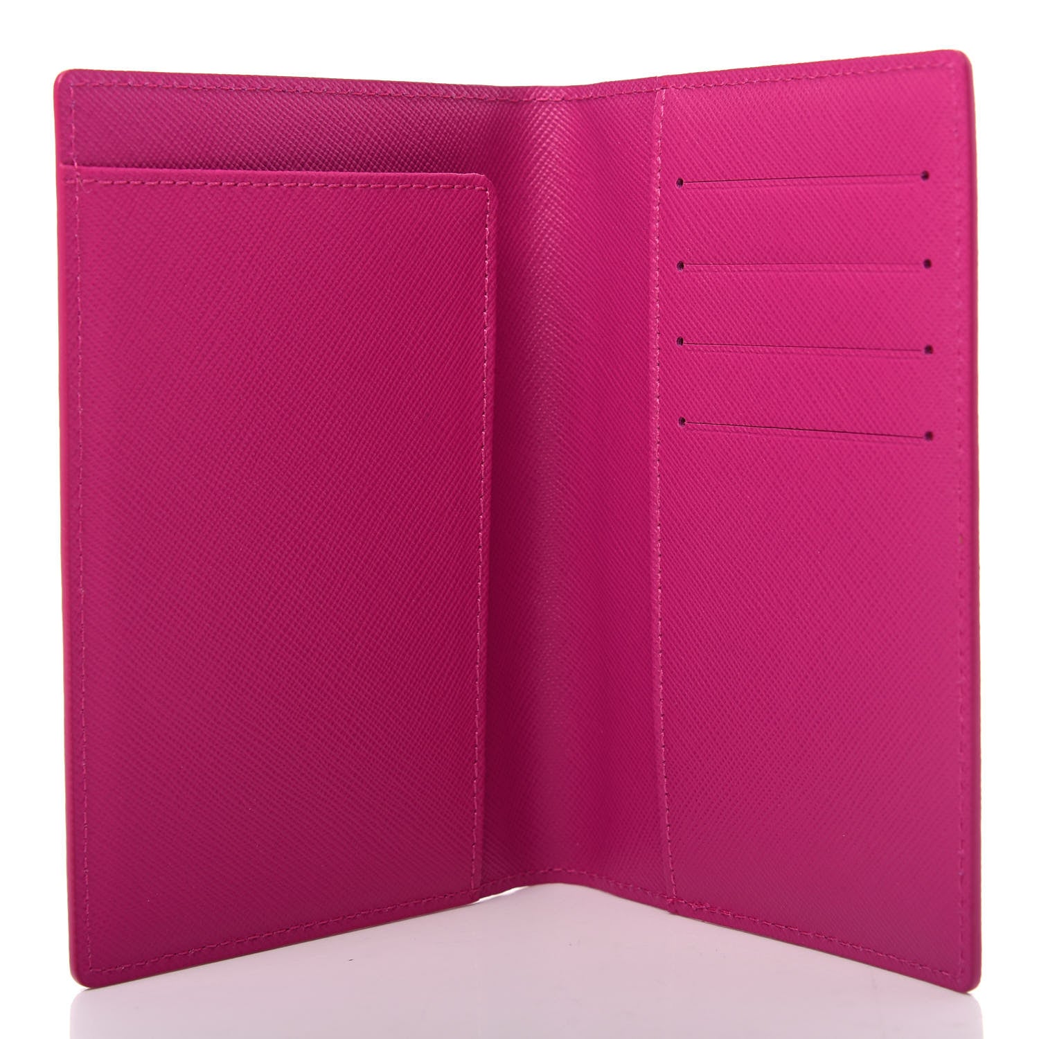 MCM Saffiano Passport Holder Pink 5 of 6