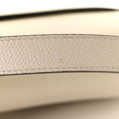 Christian Dior Grained Calfskin Saddle Bag White 16 of 21