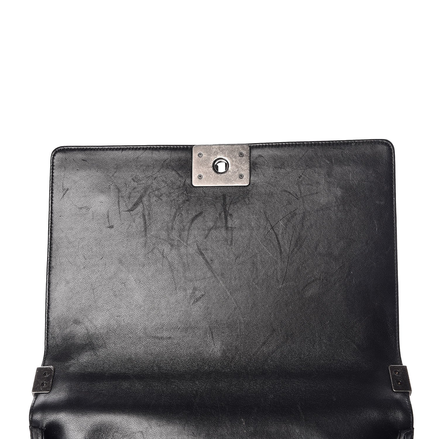 Chanel Lambskin Quilted New Medium Boy Flap Black 10 of 10