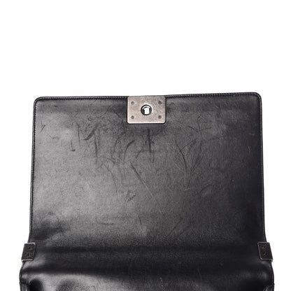 Chanel Lambskin Quilted New Medium Boy Flap Black 10 of 10