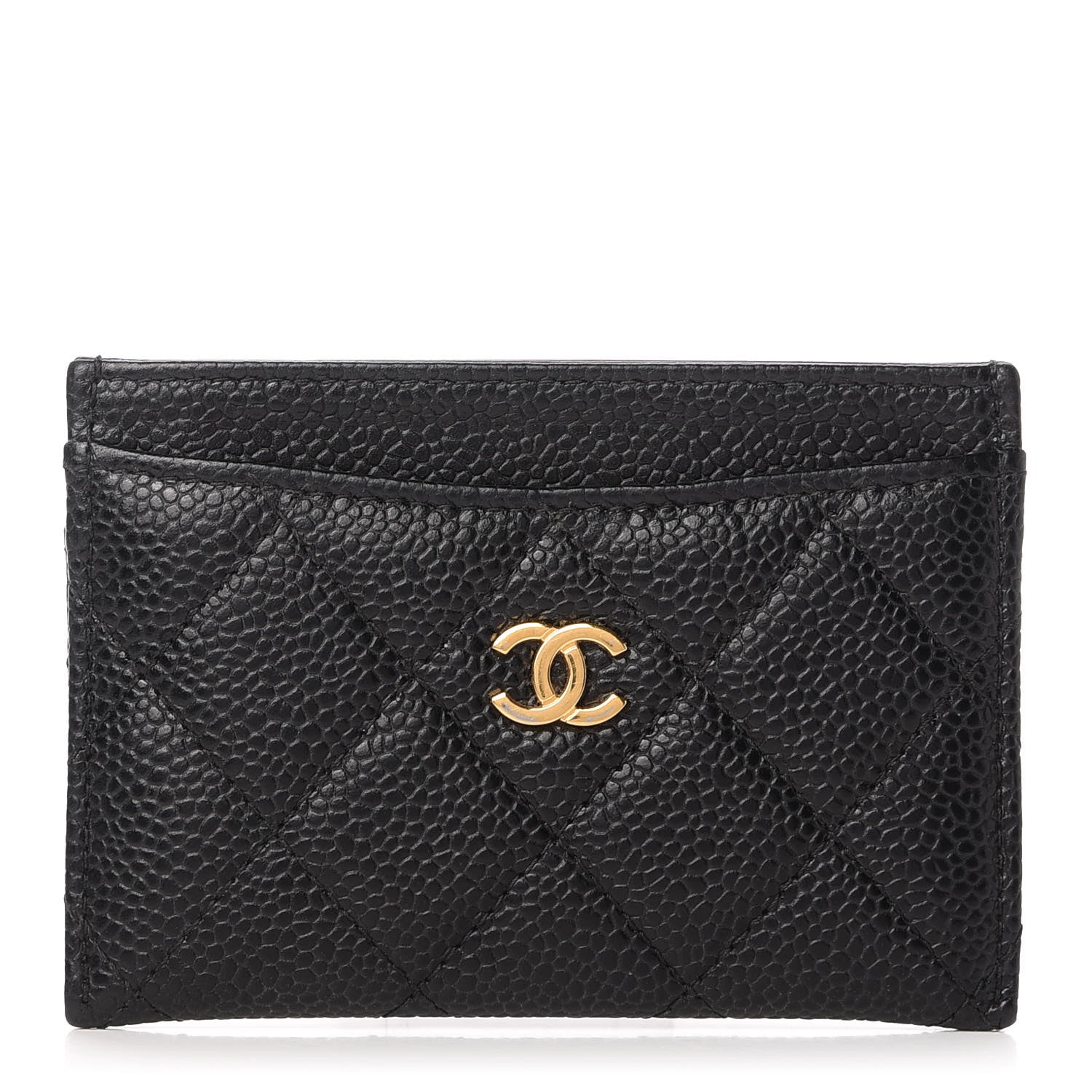 Chanel Caviar Quilted Card Holder Black 1 of 8