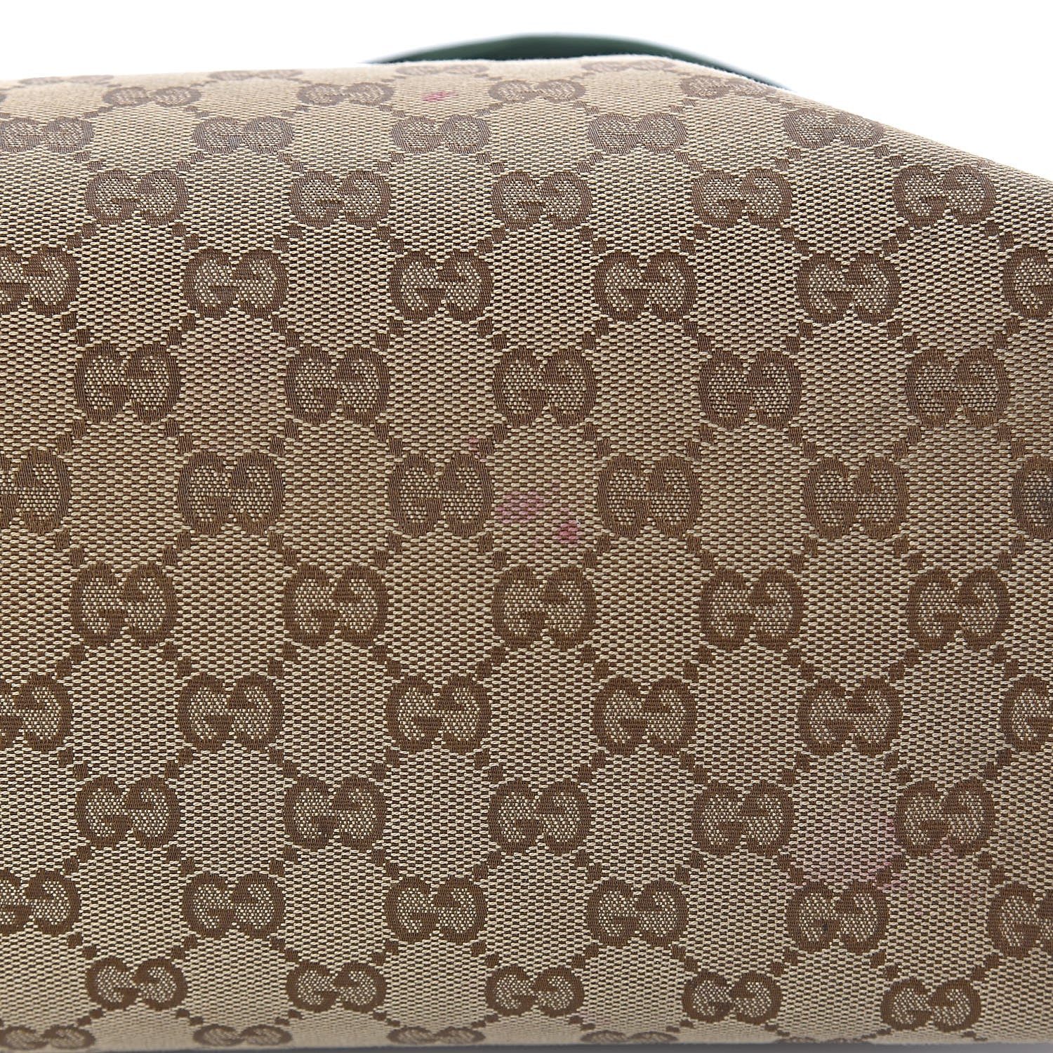 Gucci Monogram Web Medium Flat Messenger Bag Brown 20 of 21
