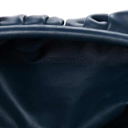 Bottega Veneta Smooth Butter Calf The Pouch Oversized Clutch Deep Blue 6 of 14
