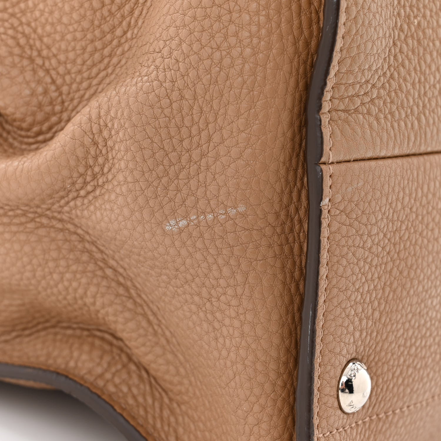 Prada Vitello Daino Shopping Tote Sesamo 11 of 13