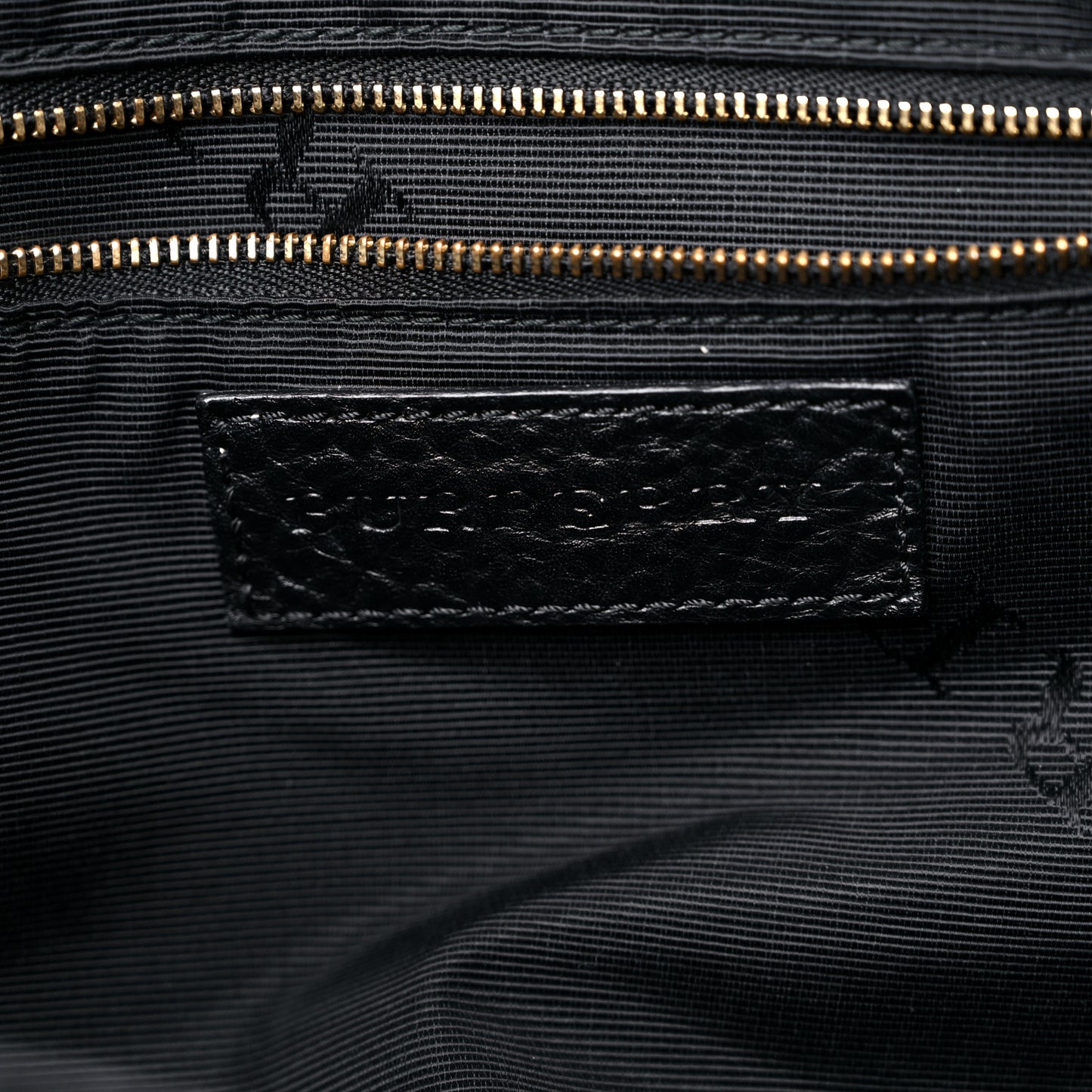 Heritage Grain Check Embossed Medium Dewsbury Tote Black