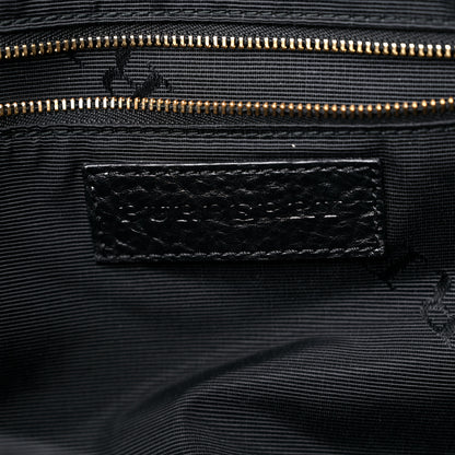 Burberry Heritage Grain Check Embossed Medium Dewsbury Tote Black 6 of 19