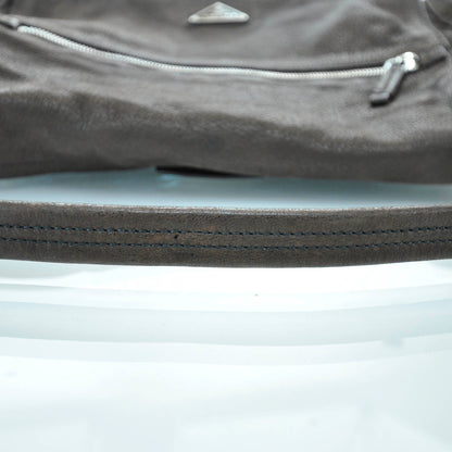 Prada Leather Antic Easy A Foldover Pushlock Flap Shoulder Bag 12 of 12