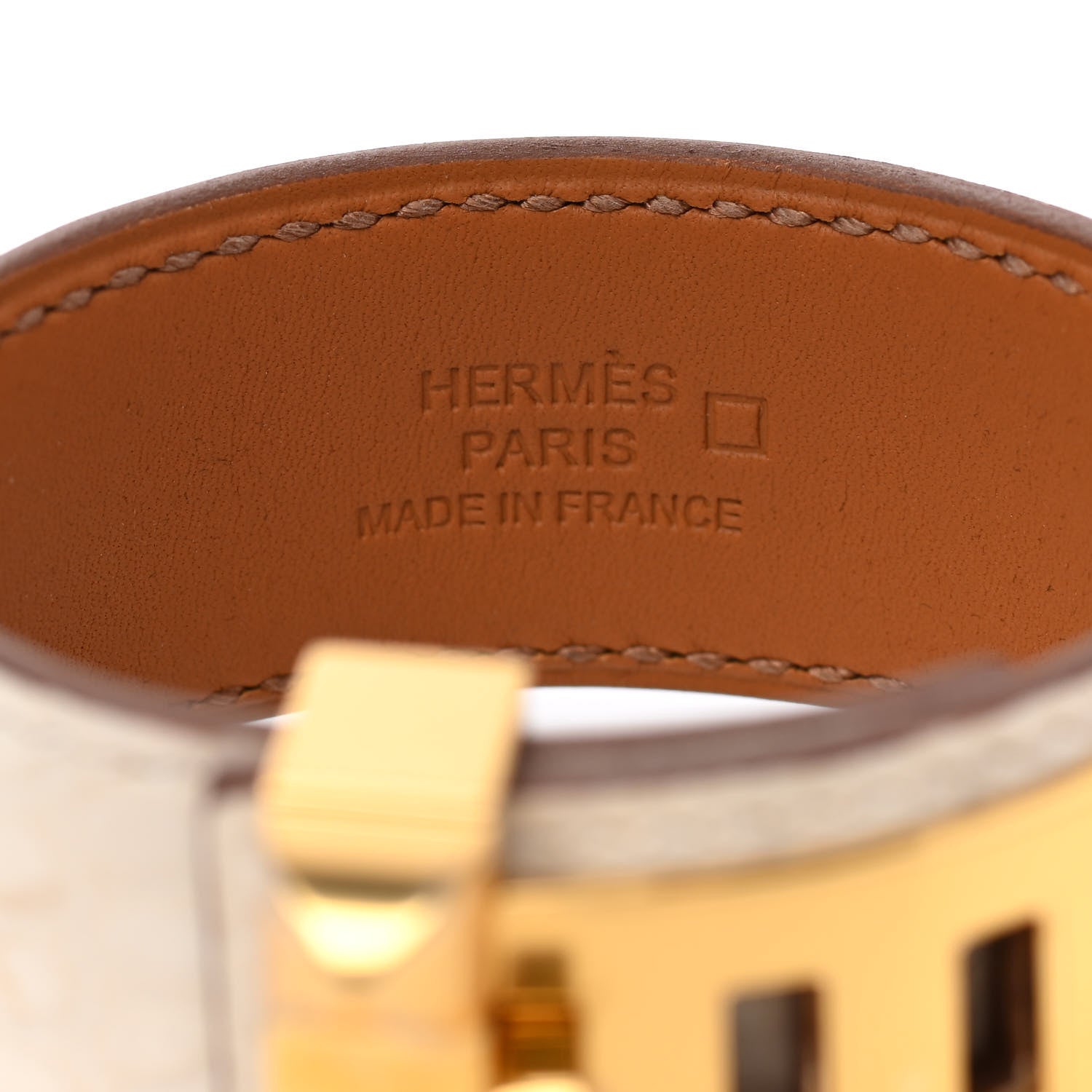 Hermes Matte Alligator Collier de Chien CDC 24 Bracelet T1 Nata 4 of 6