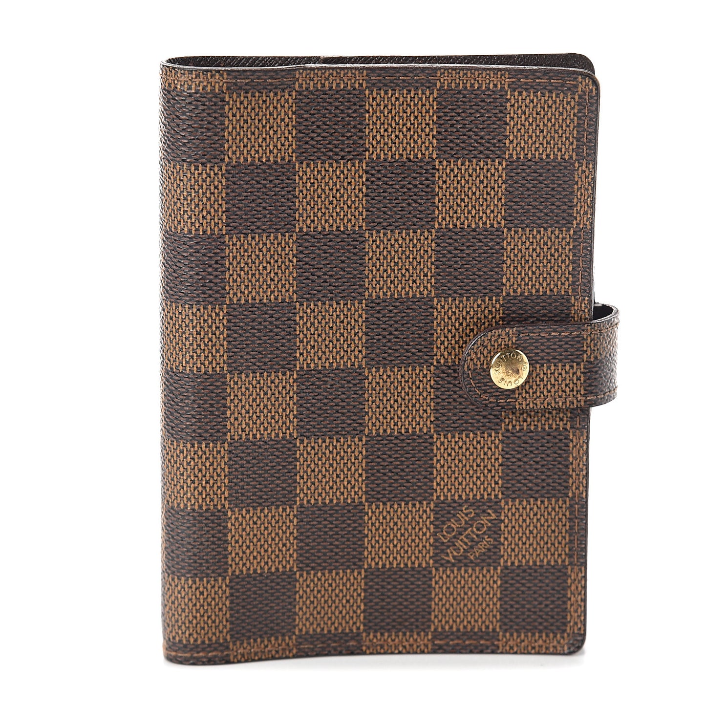 Damier Ebene Small Ring Agenda Cover