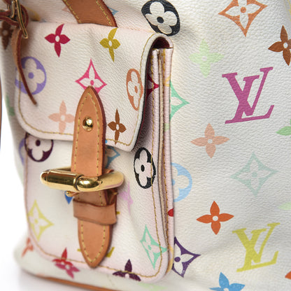 Louis Vuitton Monogram Multicolor Petit Noe White 13 of 18