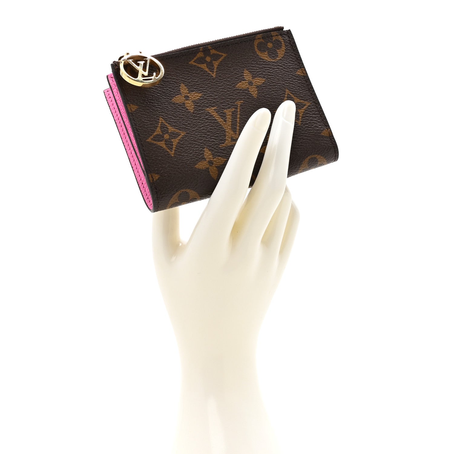 Louis Vuitton Monogram Lisa Wallet Rose Lollipop 2 of 8