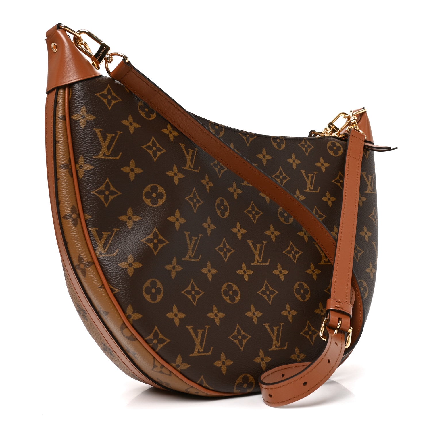 Louis Vuitton Reverse Monogram Loop Hobo 3 of 10