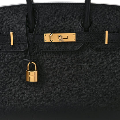 Hermes Epsom Birkin Sellier 30 Black 8 of 13
