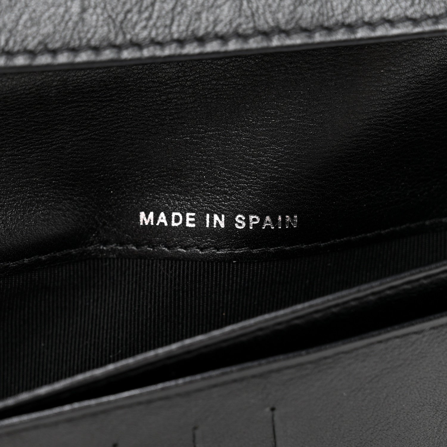 Chanel Patent Calfskin Quilted Yen Wallet Black 7 of 10