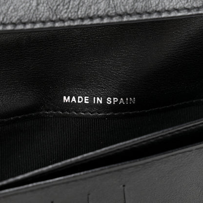 Chanel Patent Calfskin Quilted Yen Wallet Black 7 of 10