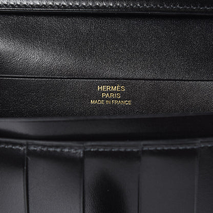 Hermes Box Bearn Gusset Wallet Black 6 of 6