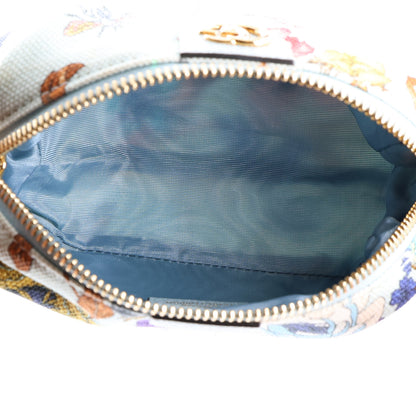 Gucci Canvas Flora GG Marmont Pouch Cosmetic Case Multicolor 5 of 10