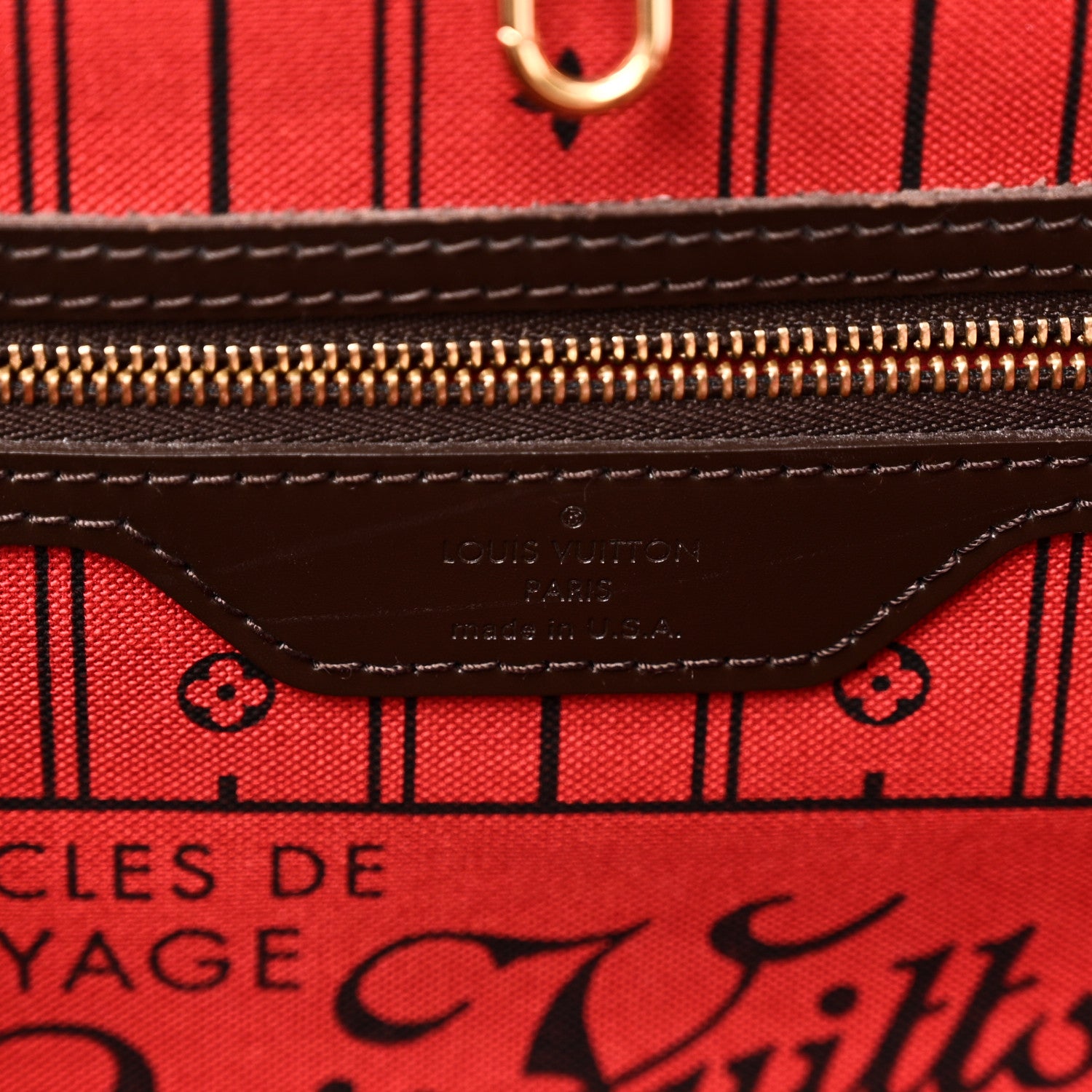 Louis Vuitton Damier Ebene Neverfull MM 6 of 10