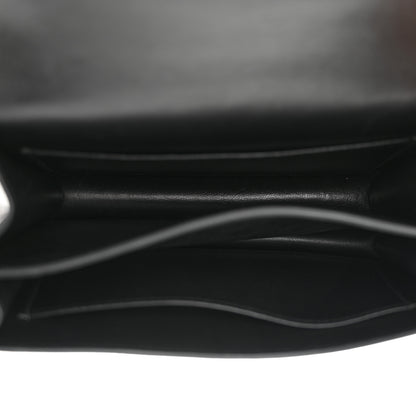 Hermes Ostrich Constance 18 Black 5 of 12