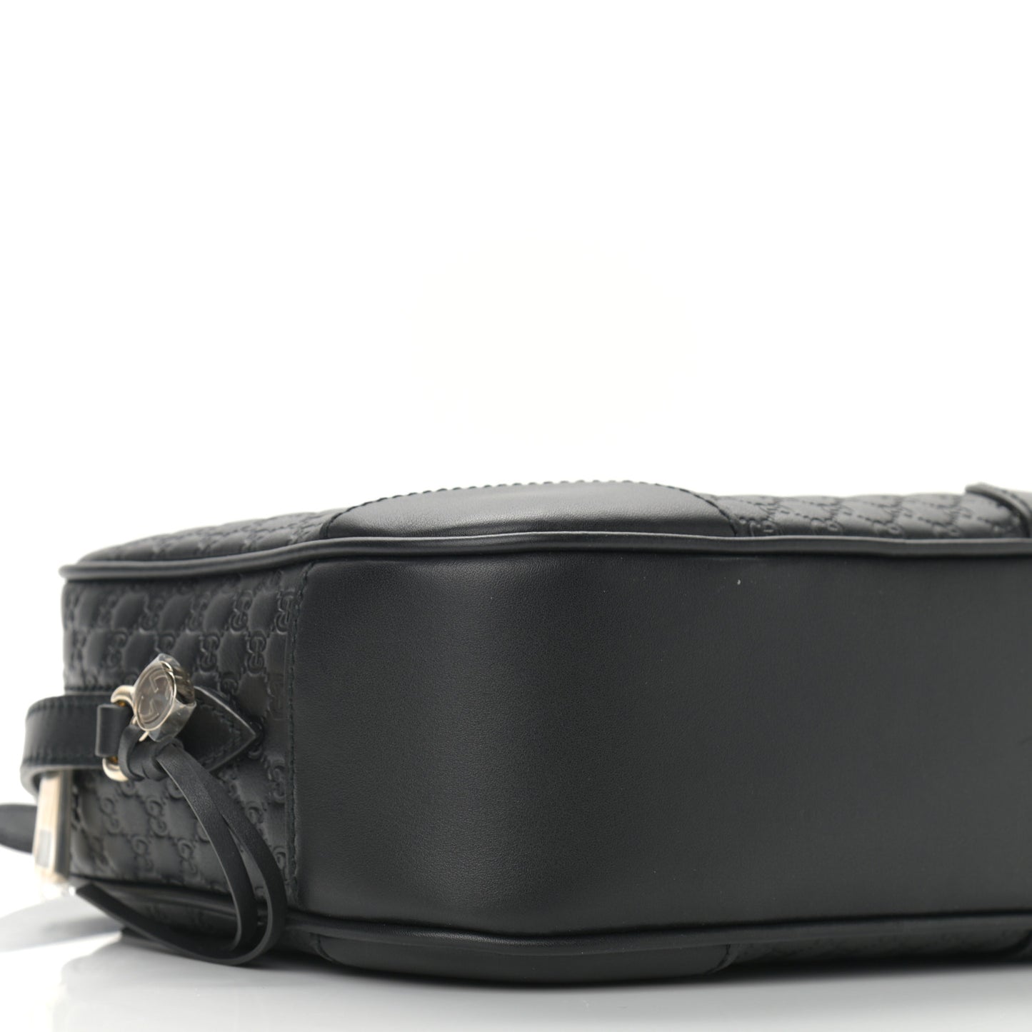 Microguccissima Mini Bree Messenger Bag Black