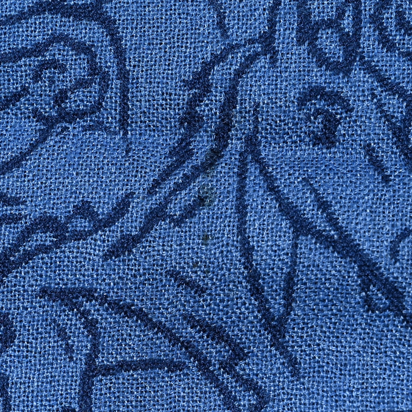 Cashmere Silk Whispering Horses Echarpe Muffler Mediterranee Indigo