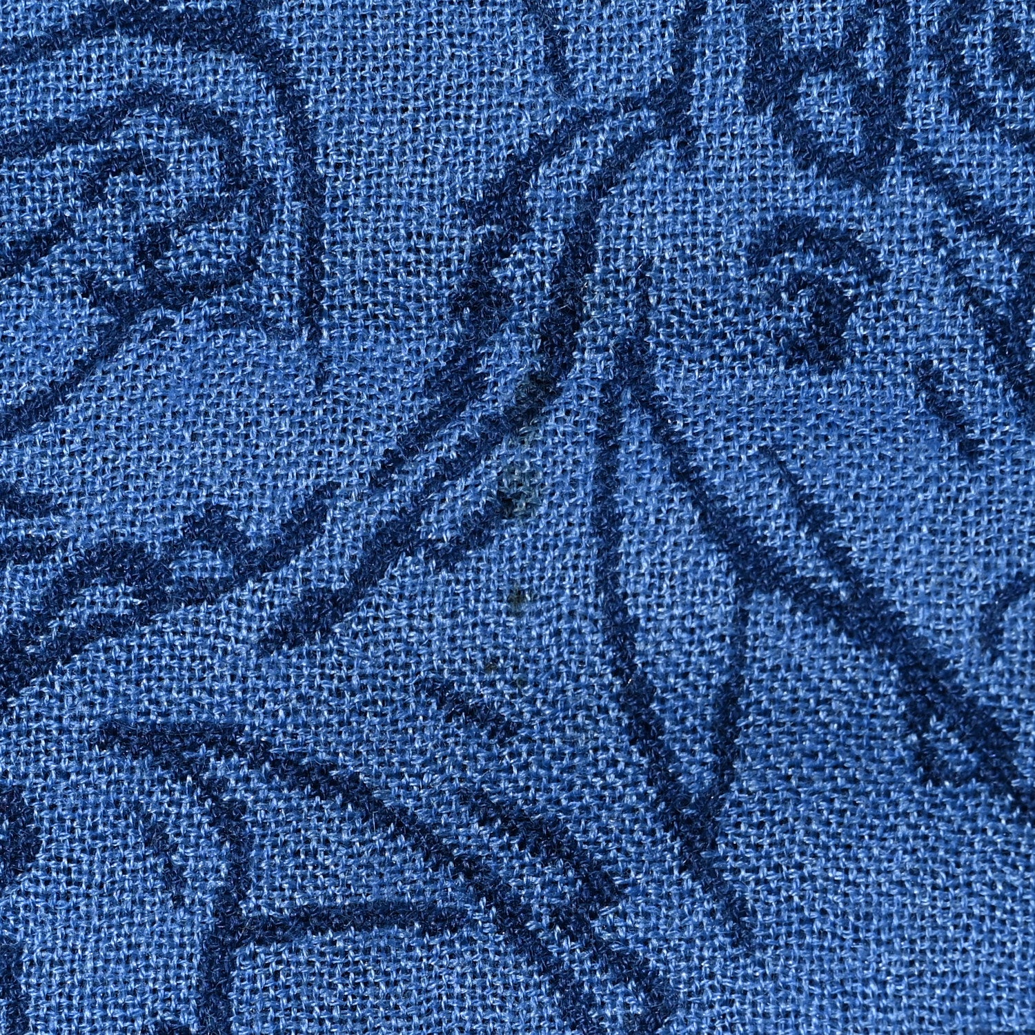 Hermes Cashmere Silk Whispering Horses Echarpe Muffler Mediterranee Indigo 9 of 11