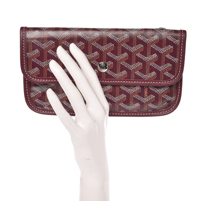Goyard Goyardine Pouch Burgundy 2 of 6