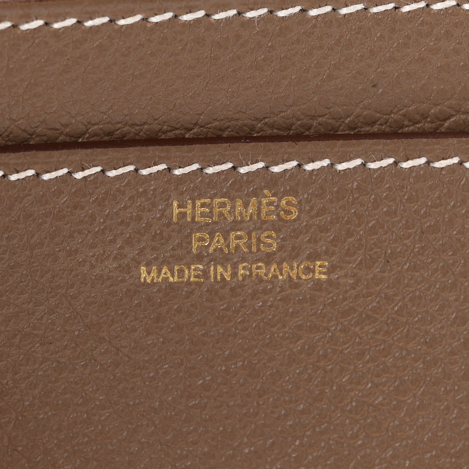 Hermes Evercolor Constance Wallet To Go Etoupe 6 of 11