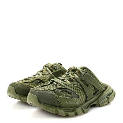 Balenciaga Mesh Rubber Mens Track Mules 41 Kaki 4 of 9