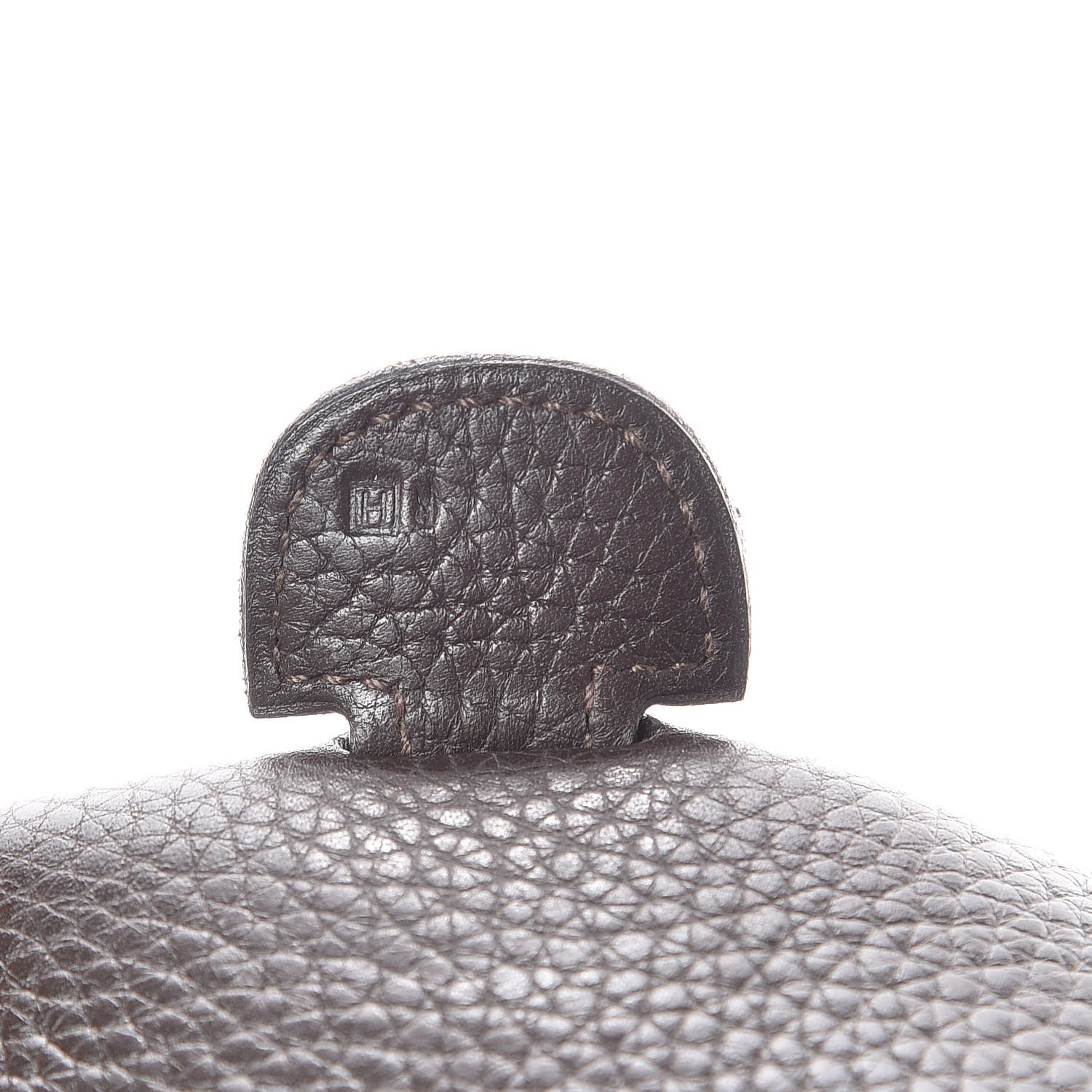 Hermes Taurillon Clemence Evelyne II GM Chocolate 9 of 23