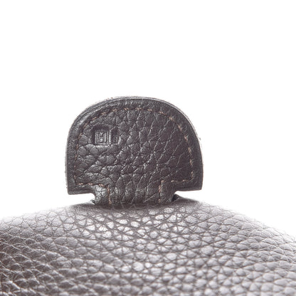 Hermes Taurillon Clemence Evelyne II GM Chocolate 9 of 23