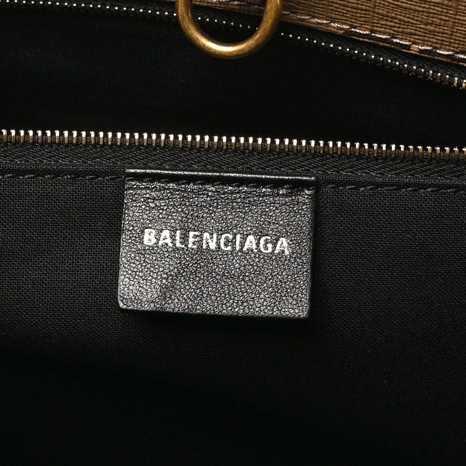Balenciaga Coated Canvas BB Monogram Large Signature East West Shopper Bag Beige Brown 6 of 10